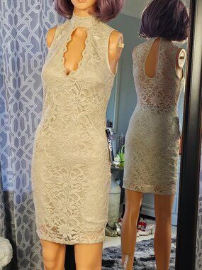 Jump Apparel Lace Sheath Dress, Junior 1/2, NWT